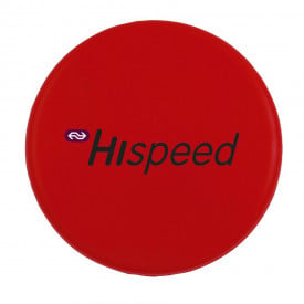 Frisbee 21 cm. zonder ringen-Rood-Zonder opdruk