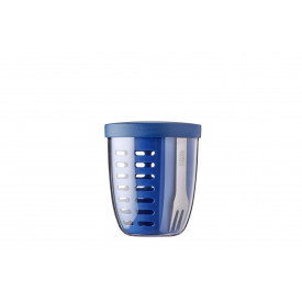 fruit & veggie pot ellipse-Vivid blue