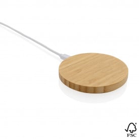 Oplader - 15W - bamboe - snelladen - draadloos