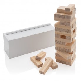 Toren spel - FSC® hout - 48 blokken - geschenkverpakking