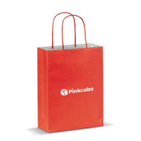 Draagtas Papier 120g/m²-Rood