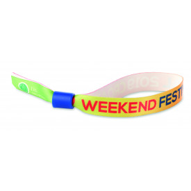 Full colour polsband-Blauw