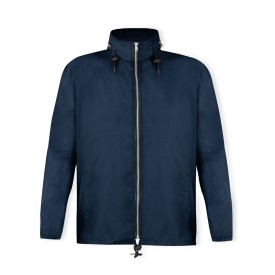 Garu regenjas - unisex - polyester-Marineblauw