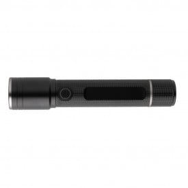 Gear X zaklamp - gerecycled aluminium - 5 uur levensduur - oplaadbaar - 100M bereik