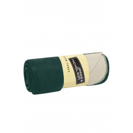 Gebonden fleece deken-Donkergroen
