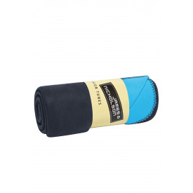Gebonden fleece deken-Navy/navy