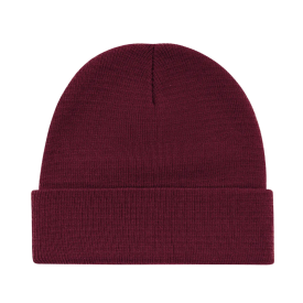 Gebreide 100% RPET muts-Rood