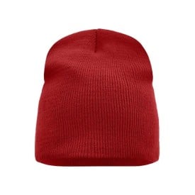 Beanie no.1-Diep rood