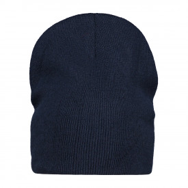 Gebreide muts zonder omslag-Marineblauw