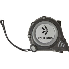 Rolmaat - 3 m - ABS - riemclip - polskoord