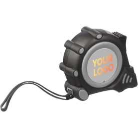 Rolmaat - 3 m - ABS - riemclip - polskoord