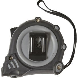 Rolmaat - 5 m - ABS - riemclip - polskoord
