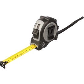Rolmaat - 5 m - ABS - riemclip - polskoord