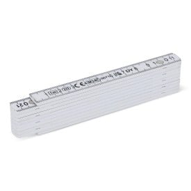 Gekalibreerde duimstok 1m-Wit