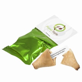 Gelukskoekje / Fortune Cookie-Groen
