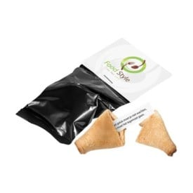 Gelukskoekje / Fortune Cookie-Zwart