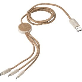 Gemma oplaadkabel - RVS - 120 cm