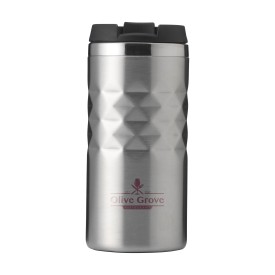 Geometric Mug RCS Recycled Steel 280 ml thermosbeker-Zilver