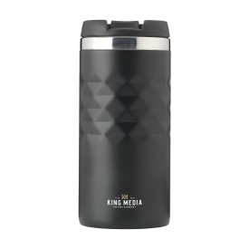 Geometric Mug RCS Recycled Steel 280 ml thermosbeker-Zwart
