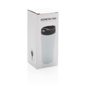 Geometrische mok 300ml - RVS - morsbestendig