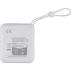 Gerecycled ABS powerbank Jona
