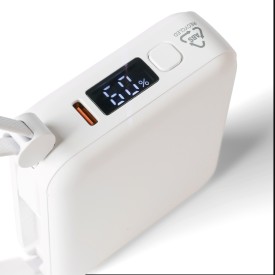 Gerecycled ABS powerbank Jona