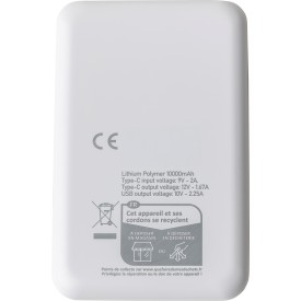 Gerecycled ABS powerbank Tavi