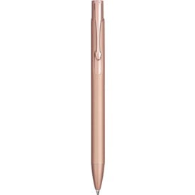 Gerecycled aluminium balpen Gladys-Rosé goud