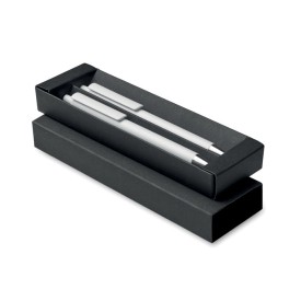 Gerecycled aluminium pennenset-Wit