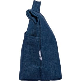 Gerecycled denim roll-top koeltas Mira