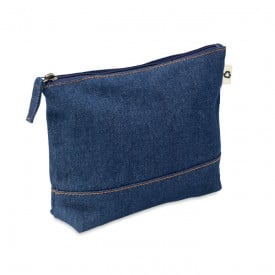 Denim toilettas - gerecycled katoen