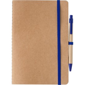 Gerecycled FSC kartonnen notitieboekje (A5) Theodore