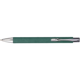 Gerecycled karton balpen Debra-Groen