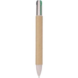 Gerecycled karton vierkleurenbalpen Deborah