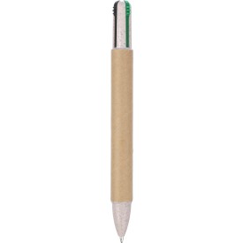 Gerecycled karton vierkleurenbalpen Deborah