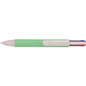 Gerecycled karton vierkleurenbalpen Deborah-Groen