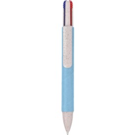 Gerecycled karton vierkleurenbalpen Deborah-Lichtblauw