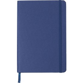 Gerecycled kartonnen notitieboekje (A5) Evangeline-Kobaltblauw