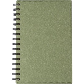 Carleb notitieboek - A5 - gerecycled karton - 160 vellen - gelinieerd - harde kaft
