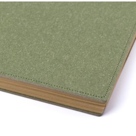 Carleb notitieboek - A5 - gerecycled karton - 160 vellen - gelinieerd - harde kaft