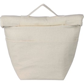 Gerecycled katoen (220 gsm) rolltop koeltas Faith