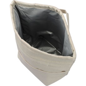 Gerecycled katoen (220 gsm) rolltop koeltas Faith