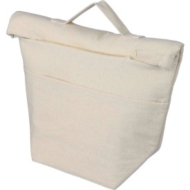 Gerecycled katoen (220 gsm) rolltop koeltas Faith