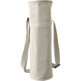 Gerecycled katoen (270 gsm) fleskoeltas Eugene-Khaki (écru)