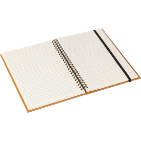 Gerecycled leren notitieboek A5 Egon