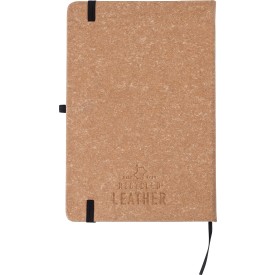 Gerecycled leren notitieboekje (A5) Gianna