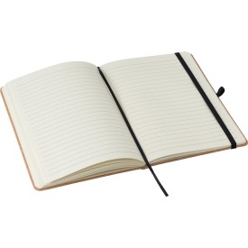 Gerecycled leren notitieboekje (A5) Gianna
