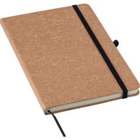 Gerecycled leren notitieboekje (A5) Gianna