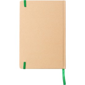 Gerecycled papieren notitieboek (A5) Gianni