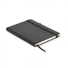 Arpu notitieboek - A5 - gerecycled leer - 96 vellen - gelinieerd - sluitelastiek